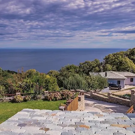 Maisonette In Tsagarada With Impressive View * Pelion